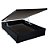 Base Box Baú Casal Santo Box Sintético Preto 47x138x188 - Imagem 1