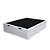 Base Box Baú Casal Santo Box Sintético Branco 47x138x188 - Imagem 3