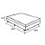 Base Box Baú Casal Santo Box Sintético Branco 47x138x188 - Imagem 4