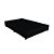 Base Box Casal Santo Box Suede Preto 40x138x188 - Imagem 1