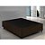 Base Box Casal Santo Box Suede Marrom 40x138x188 - Imagem 3