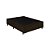 Base Box Casal Santo Box Suede Marrom 40x138x188 - Imagem 1