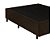 Base Box Casal Santo Box Suede Marrom 40x138x188 - Imagem 2