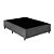 Base Box Casal Santo Box Suede Cinza 40x138x188 - Imagem 1