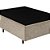 Base Box Casal Santo Box Suede Bege 40x138x188 - Imagem 2