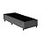 Base Box Solteiro Santo Box Suede Cinza 40x78x188 - Imagem 1