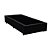 Base Box Solteiro Santo Box Sintético Preto 40x78x188 - Imagem 1