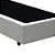 Base Box Solteiro Santo Box Sintético Branco 40x78x188 - Imagem 3