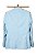 Terno 1 botão 2 aberturas com peak lapel, calça com ajuste, Super Slim Fit - Cor: Azul Céu - Imagem 2