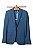 Terno 2 botão 2 aberturas, Super Slim Fit - Cor: Azul - Imagem 1