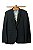 Terno 1 botão 2 aberturas, Super Slim Fit - Cor: Preto - Imagem 1