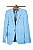 Terno 1 botão 2 aberturas com peak lapel, calça com ajuste, Super Slim Fit - Cor: Azul Céu - Imagem 1