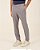 Calça Super Slim Fit em Malha Cinza com Friso Costurado - Imagem 5