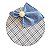 Kit Xadrez Azul Claro - Imagem 1