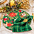 Kit Natal XB: 1 Capa + 1 Guardanapo + 1 Anel PG - Imagem 1