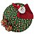 Kit Natal XW: 1 Capa + 1 Guardanapo + 1 Anel PG - Imagem 1