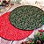 Capa de Sousplat Natal Caracol Verde/Vermelho com Dourado - Imagem 1