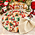 Kit Natal Selos: 1 Capa + 1 Guardanapo + 1 Anel PG - Imagem 1