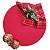 Kit Natal Vermelho: 1 Capa + 1 Guardanapo + 1 Anel PG - Imagem 6