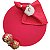 Kit Natal Vermelho: 1 Capa + 1 Guardanapo + 1 Anel PG - Imagem 7