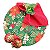 Kit Natal Folhagem: 1 Capa + 1 Guardanapo + 1 Anel PG - Imagem 3
