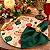 Kit Natal Bolas Nude: 1 Capa + 1 Guardanapo + 1 Anel PG - Imagem 1
