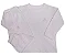 Conjunto Rayon Camiseta e Mijão Longo Branco - Baby Blim - Imagem 1