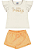 Conjunto Bebê Menina Blusa e Short Saia Princess Marlan Baby - PB A 003 - Imagem 1