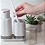 Kit Lavabo Pota Sabonete Líquido + Porta Escova + Bandejinha Dual - Imagem 2