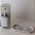 Kit Lavabo Pota Sabonete Líquido + Porta Escova + Bandejinha Dual - Imagem 4