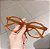 Oculos geometrico alaranjado - Imagem 1