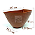 Vaso plastico meia lua 1.0 litro kit 6 vasos - Imagem 2