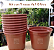 Vaso plastico redondo 1.0 litro kit 9 vasos - Imagem 1