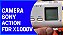 Camera 4K Sony Action FDR X1000V usada - Imagem 1