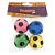 Brinquedo para Gato Bolinha Futebol com 4 Unidades - Jambo - Imagem 1