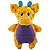 Pelúcia Recheável Girafa para colocar petiscos com apito Puzzle Palz Giraffe Outward Hound - Imagem 1