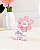 Card com potinho de creme Flor Dia das Mulheres - Imagem 2