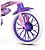 BICICLETA NATHOR ARO 12 CAT ROSA FEM. - Imagem 2
