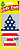 Odorizante Little Trees Vanilla Pride Usa  - Un - Imagem 1