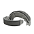 Patins De Freio Starke Pat004 Std Honda Biz 100-125 (T) / Bros 125-150 (T) / Pop 100 (D/T) - Un - Imagem 2