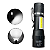 Lanterna Portátil de LED Recarregável com Zoom e 3 modos de iluminação - Imagem 2