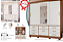 Guarda Roupa LUIZA 1,92 - Imagem 1