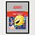 Quadro Capa do Pacman - Atari 2600 Prata - Imagem 4