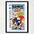 Quadro Capa do Sonic Jam - Sega Saturn Americano - Imagem 1