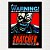 Quadro Snatcher Pôster Warning! - MSX 2 - Imagem 1
