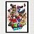 Quadro Super Mario Odyssey - Nintendo Switch - Imagem 1