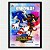 Quadro Sonic Adventure 2 Pôster Japonês - Sega Dreamcast - Imagem 1