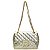 Bolsa Feminina Couro Legitimo Matelassê Média Ouro Light - Imagem 2
