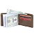 Carteira Masculina Grande Couro Legítimo Cabe Cnh Rg - Caramelo Fóssil - Imagem 5