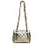 Bolsa Feminina Couro Legitimo Matelassê Mini Bag - Ouro Light - Imagem 4